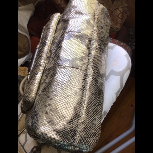 Coach Kirsten Python bag Sz M - Picture 8 of 8